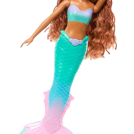 Disney The Little Mermaid Sing and Dream Ariel Fashion Doll with Signature Tail, Toys Inspired by the Movie, HMX22