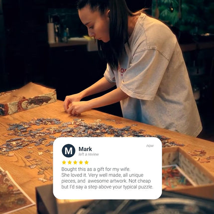 HUNGRY MINDS Octopolis 1000 Piece Jigsaw Puzzle for Adults