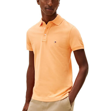Tommy Hilfiger Men's 1985 Slim Short Sleeve Polo, 