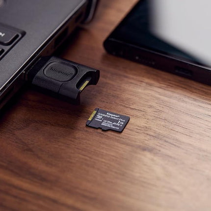 Kingston Canvas Select Plus microSD Memory Card 64GB microSDXC Gen3 100MB/s A1 Card + Adapter - SDCS3/64GB
