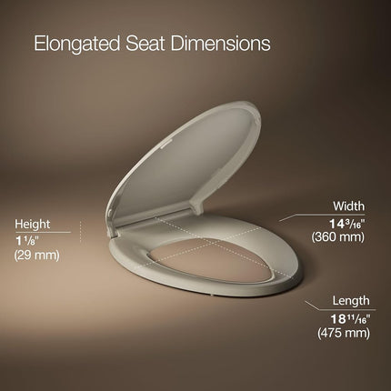 Cachet® NIGHTLIGHT RL QC EB Toilet SEAT