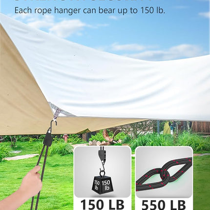 Kayak Straps Tie Downs 8 Pack Set, Roof Rack Straps Adjustable Ratchet Tie Down Straps with Lock S Hooks, 1/4 Inch 12 Feet Ratchet Straps for Small Cargo, Kayak-Soft Loops, Packing, Camping Gear