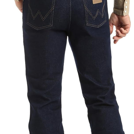 Wrangler Men's Cowboy Cut Active Flex Original Fit Jean, Prewashed, 28W x 32L