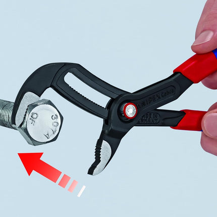 KNIPEX - 87 22 250 SBA Tools - Cobra QuickSet Pump Pliers, Multi-Component (8722250SBA)