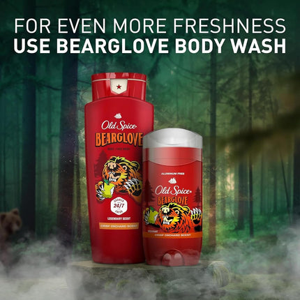 Old Spice Wild Collection Bear Glove Men's Deodorant, 3 Ounce