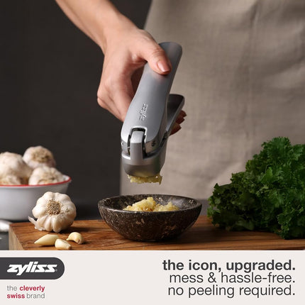 Zyliss Susi 4 Garlic Press | PFAS-Free Coating, Easy Clean, Durable