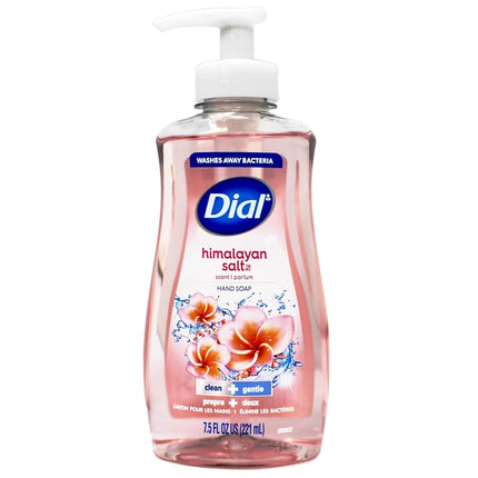 Savon liquide antibactérien Dial, Sel rose de l'Himalaya et Nénuphar, 7,5 oz (Paquet de 2) par Dial