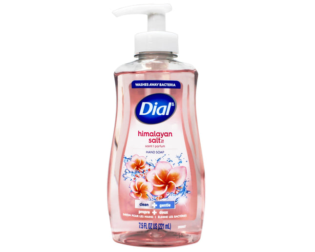 Savon liquide antibactérien Dial, Sel rose de l'Himalaya et Nénuphar, 7,5 oz (Paquet de 2) par Dial