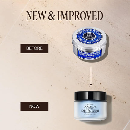 L'Occitane Shea Butter (Karité Confort) Ultra Rich Body Cream 200ml