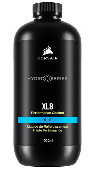 CORSAIR Hydro X Series, XL8, Performance Coolant, 1L, Translucent Blue