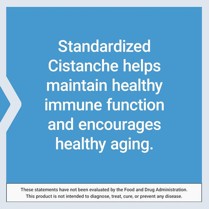 Life Extension Standardized Cistanche Capsules, 30 Count