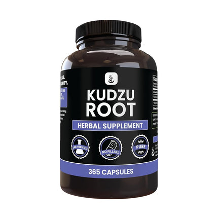 PURE ORIGINAL INGREDIENTS Kudzu Root (365 Capsules
