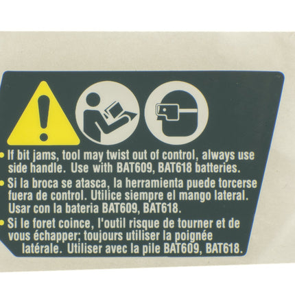 Bosch Parts 2601115735 Label