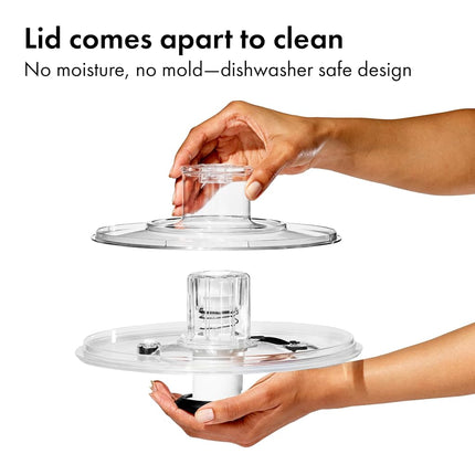 OXO 1045409BL Good Grips Little Salad & Herb Spinner Small
