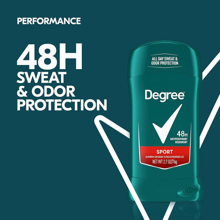 Degree Men Dry Protection Antiperspirant, Sport 2.7 oz (Pack of 6)