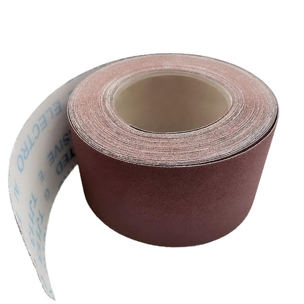 400 Grit Sandpaper Roll, 3 Inch x 49 Feet Emery Cloth Roll Aluminum Oxide Abrasive Paper Roll Continuous Sandpaper for Metalworking, Woodworker, Furniture Repair, Sanding Automotive Plumbing