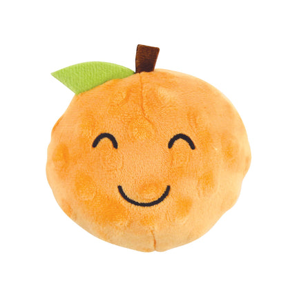 Juguete de peluche chirriante Luvable Friends para perro con cuerda, frutas, talla única