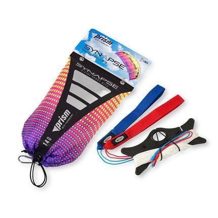 Prism Kite Technology Synapse 140 Dual-line Parafoil Kite - an Ideal Entry Level Kite to Dual-line Kiting, Polyester, Plasma