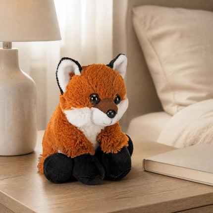 Wild Republic Hug'ems 16268 Plush Toy, Cuddly Toy, Fox 18 cm