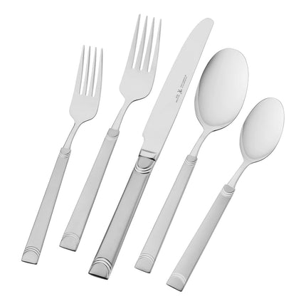 J.A. Henckels International 22551-345 Joy 45 Piece 18/10 Stainless Steel Flatware Set