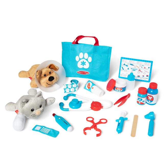 Melissa & Doug Pet Vet Set | Animal Care Kit for K