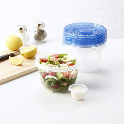 Glad Food Storage Containers, To Go Lunch, 32 Ounce, 4 Count