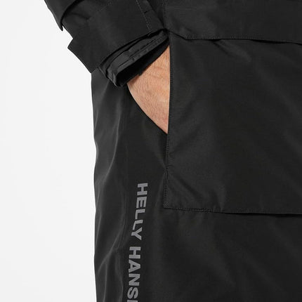 Helly Hansen Men's Rigging Coat, Black, S