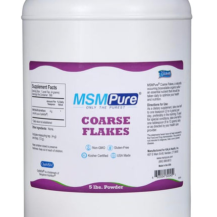 Kala Health MSMPure Coarse Flakes (80 Ounce, Unfla