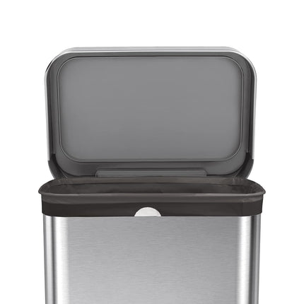 simplehuman CW0555 code Q Odorsorb Custom Fit Odour Absorbing Bin Liner Bulk Pack, Black Plastic (3 Pack of 20, Total 60 Liners)