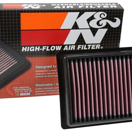 K&N Engine Air Filter: High Performance, Premium, Washable, Replacement Filter: Compatible with 2017-2019 KIA/ HYUNDAI (Rio IV, Stonic, Solaris, Rio X Line), 33-3081