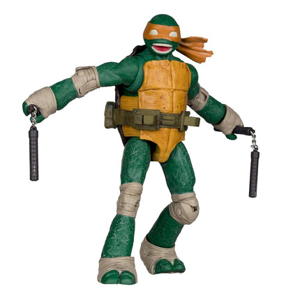McFarlane Teenage Mutant Ninja Turtles (Page Punchers) Michelangelo 5in Action Figure with Comic Toys