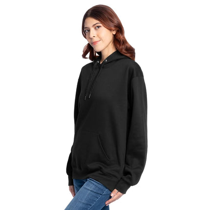 Fruit of the Loom Unisex's Eversoft Fleece Hoodies, Full Zip, Moisture Wicking & Breathable, Sizes S-4x Shirt, Black Pullover, Large