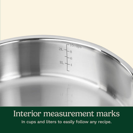 Batería de cocina Cuisinart 77-10 Chef's Classic de acero inoxidable de 10 piezas