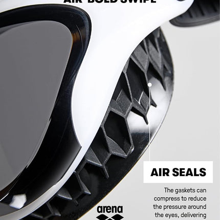 ARENA Unisex Air Bold Swipe Goggles