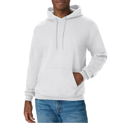Hanes Men's EcoSmart Hoodie, Midweight Fleece, Pul