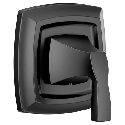 Moen UT4611BL Voss M-CORE 2-Handle Transfer Trim Kit, Valve Required, Matte Black