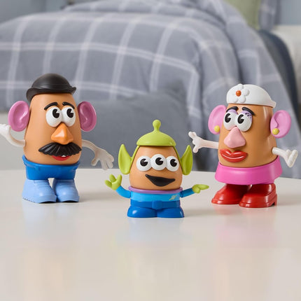 Potato Head Toy Story Yam Fam Set with Mr, Mrs and Alien Tot, Toddler and Preschool Toys for Girls and Boys Ages 2+