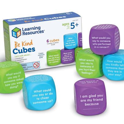 Learning Resources Be Kind Cubes, Autism Learning 