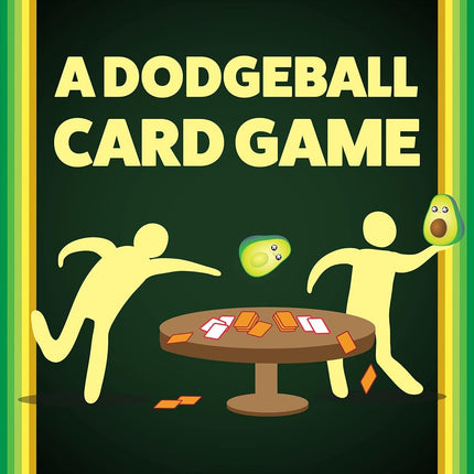 Exploding Kittens Throw Throw Avocado by - for Adults Teens and Kids - Fun Family Games - A Dodgeball Card Game