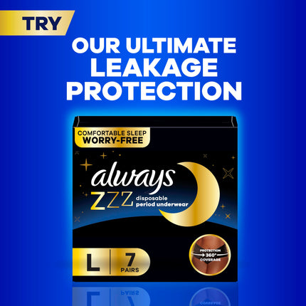 Always Ultra Thin Pads with Wings, Size 2, Long Super, 58 Count