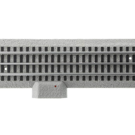 Lionel FasTrack 10" Straight Power Lock-On O Gauge Train Track with Plug-Expand-Play Plug Port