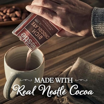 Préparation pour chocolat chaud, chocolat riche, 20 g, 50/BX