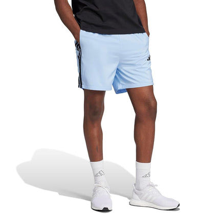 Adidas Men's Essentials 3-Stripes Chelsea 7-inch Shorts, Blue/Black, XX-Large