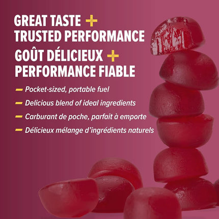 Honey Stinger Organic Pomegranate Passionfruit Energy Chew | Gluten Free, Caffeine Free | For Exercise, Running & Performance | Sports Nutrition for Home & Gym, Pre & Mid Workout | 12 Pack, 50g