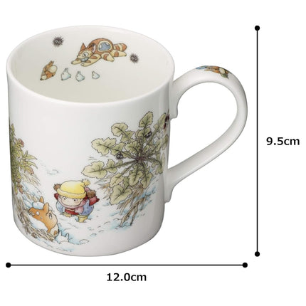 Noritake × Studio Ghibli Totoro(Veronica persica) Mug Cup T97265/4660-1