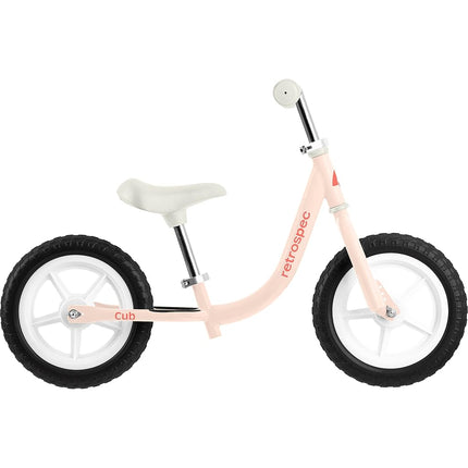 Retrospec Cub 2 Toddler 12" Balance Bike, 18 Months - 3 Years Old, No Pedal Beginner Kids Bicycle for Girls & Boys, Flat-Free Tires, Adjustable Seat, & Durable Frame