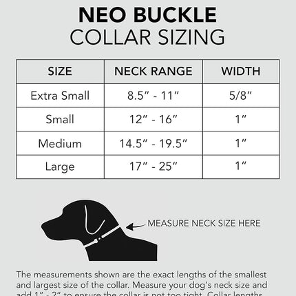 Max and Neo Collier Réfléchissant en Nylon avec Boucle NEO pour Chien - Pour chaque collier vendu, nous en faisons don à un refuge pour chiens (Grand, Orange)
