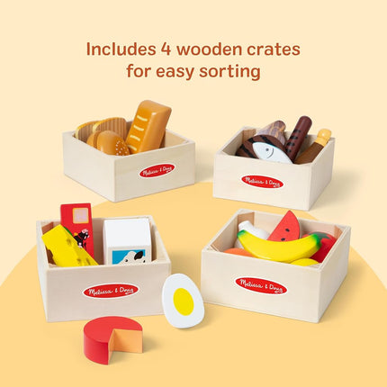Melissa and Doug - Wooden Food Groups