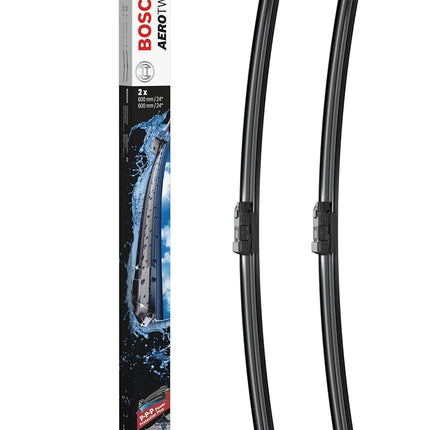 Bosch Wiper Blade Aerotwin A825S, Length: 600mm/600mm – Set of Front Wiper Blades - Only for Left-Hand Drive (EU)