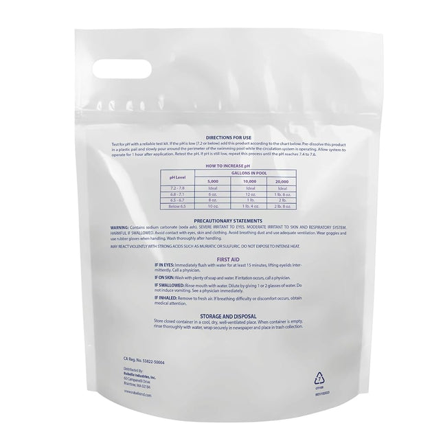 Robelle 2210B pH Increaser for Swimming Pools, 10 lb